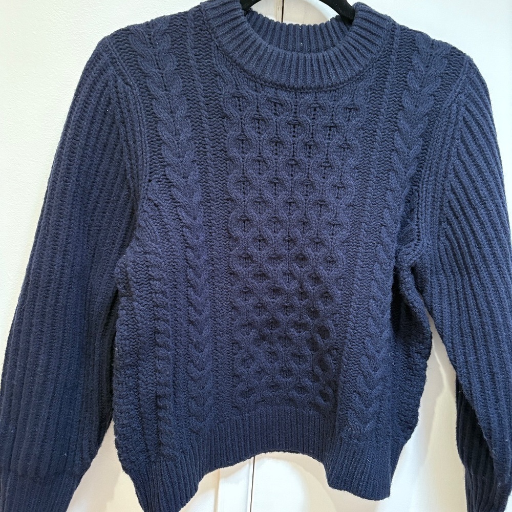 Chinti & Parker cable knit crew sweater - Picture 7 of 7